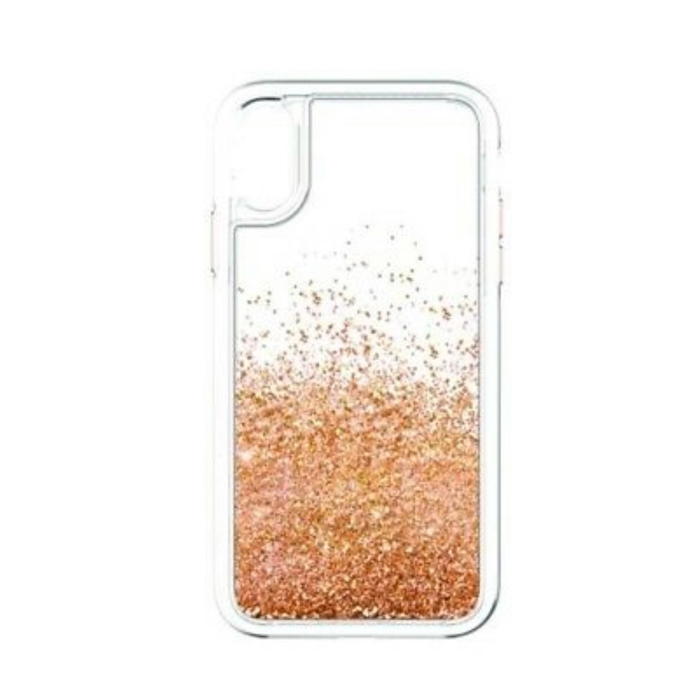 Fellowes Bronze Liquid Glitter Phone Case iPhone.
